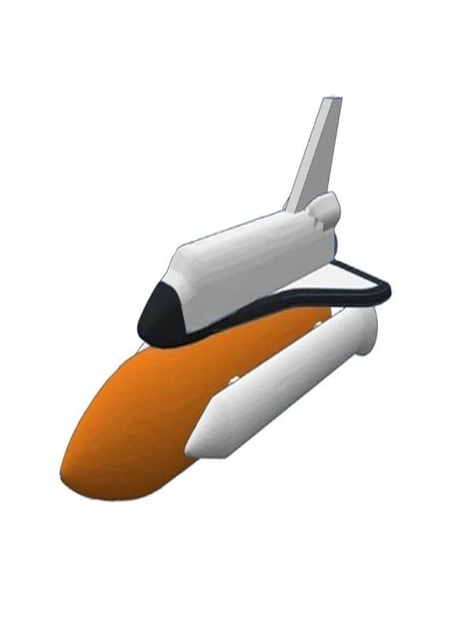 3D CRAFT Space Shuttle Model Kit, DIY Assembly Set, Multicolor Parts,Figure Toy - Image 4